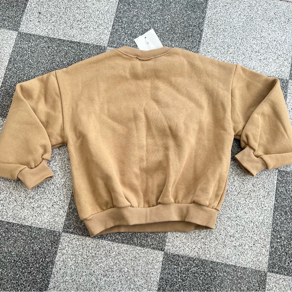 Zara Kid Sweatshirt "I Love Mum's Stories" - Size 5T - Picture 3 of 8